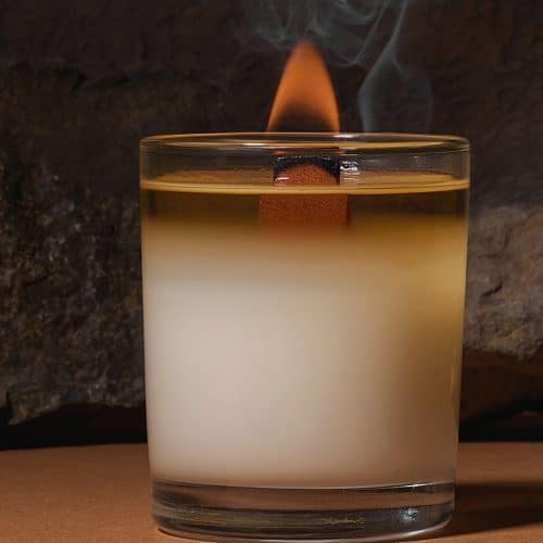 Candle wood wick