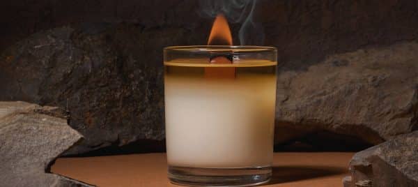 Candle wood wick